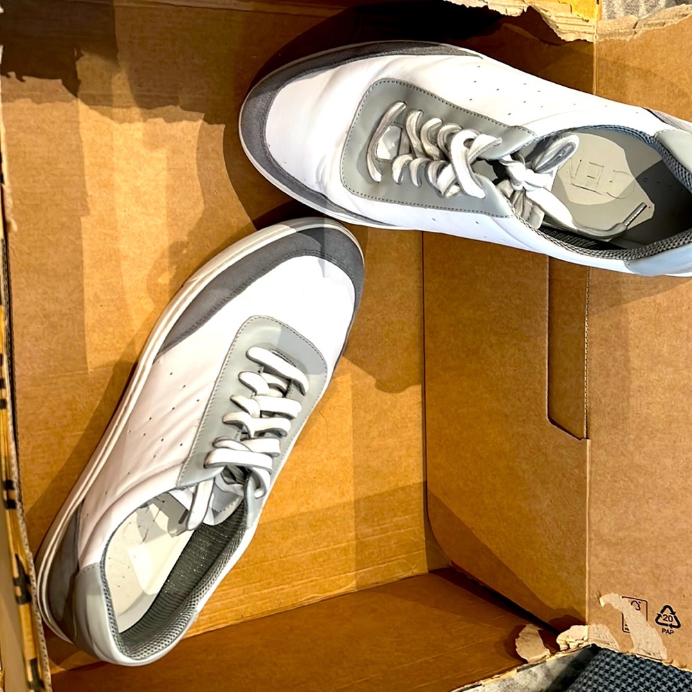 M. Gemi Paolo - white and grey sneaker size 12